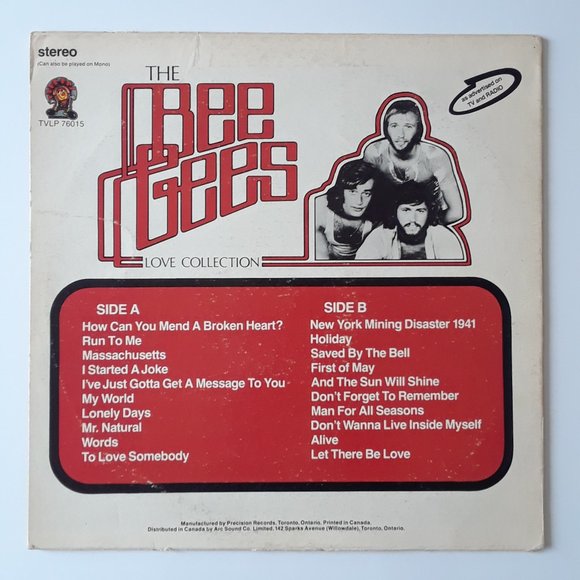 Bee Gees. Love Collection. 1975 - Picture 2 of 5